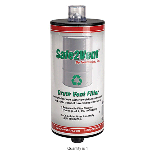 Newstripe Aerovent® Single Can Disposal System 10004840 