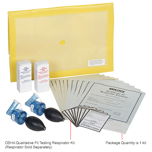 Respiratory Protection Respirator Fit Testing Moldex 0102 Qualitative Fit Test Kit BITREX