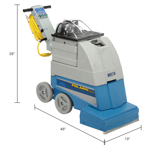 EDIC POLARIS 500PS Carpet Cleaning Machine Self Contained $0 Down $64/m 