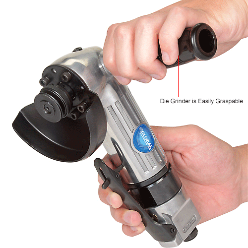 Global Industrial&#153; 4" Right Angle Air Grinder, 11,000 RPM