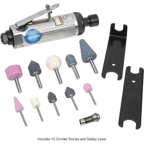 【⚫️Hugtam⚫️ページ】 Global Industrial™ Pneumatic Die Grinder Kit, 1/4
