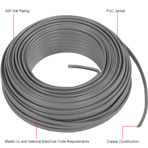 10//2 W//GR UF-B 200/' FT OUTDOOR DIRECT BURIAL//SUNLIGHT RESISTANT ELECTRICAL WIRE