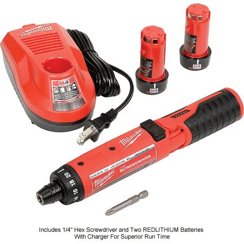 Milwaukee Electric Screwdriver Milwaukee M4 Screwdriver Milwaukee