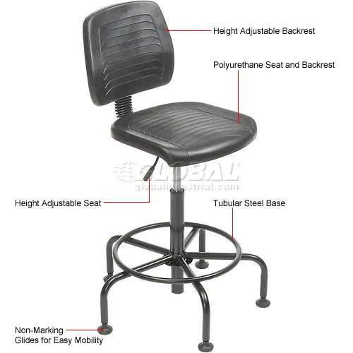 ShopSol Polyurethane Spider Stool