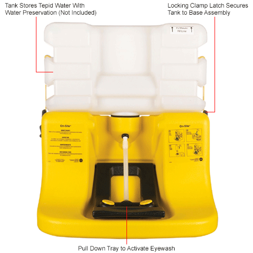 Eyewash Stations & Showers | Portable Emergency Eyewash Stations