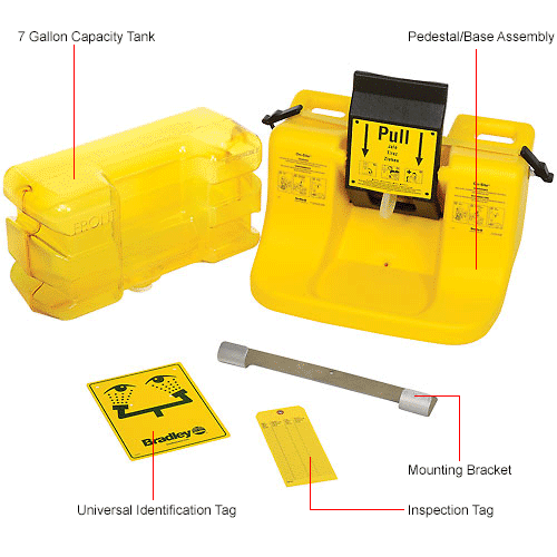 Eyewash Stations & Showers | Portable Emergency Eyewash Stations