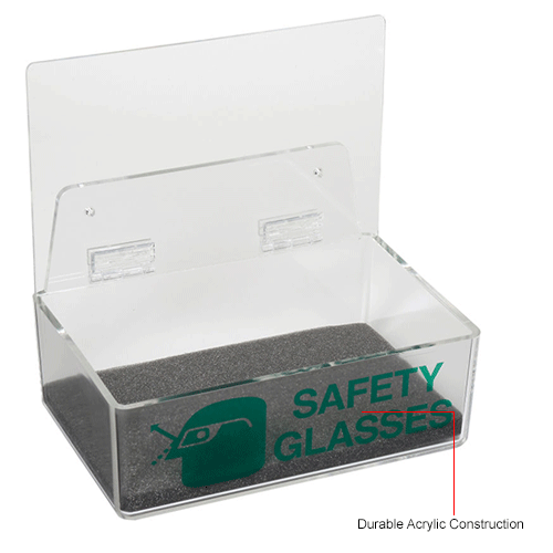 Prinzing Safety Glasses Holder, BRADY 2011L