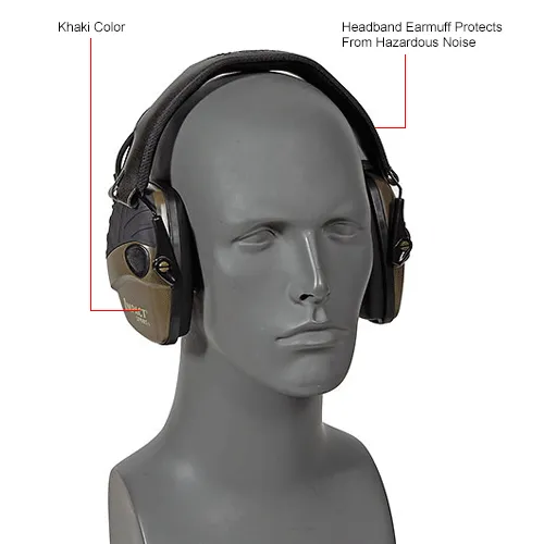 Howard Leight R-01526 Impact Sport Headband Earmuff, NRR 22