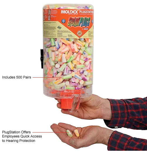 Buy Moldex Sparkplug Ear Plugs - 200 Pair At Ubuy Nigeria