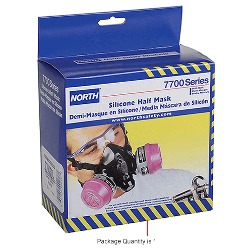 North® 7700 Series Half Mask Respirators, 770030L B311708