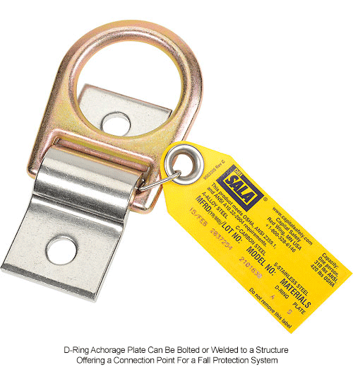 D-Ring Anchor Plates, DBI/SALA 2101630
																			