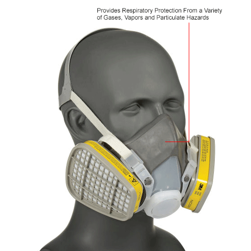 Respiratory Protection Half Mask & Full Face Respirators 3M™ 5000