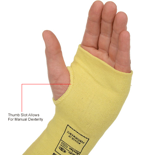18" Kevlar Sleeve With Thumb Slot, MEMPHIS GLOVE 9378T