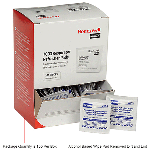 Respiratory Protection Respiratory Cleaning Kits & Wipes North