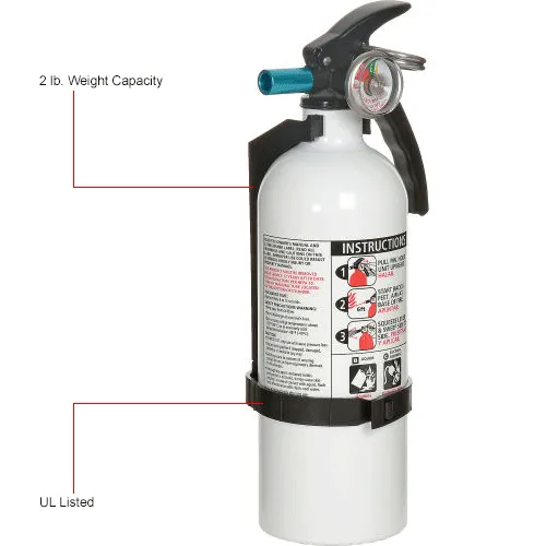 Automobile Fire Dry Chemical Extinguishers, KIDDE 21006287MTL