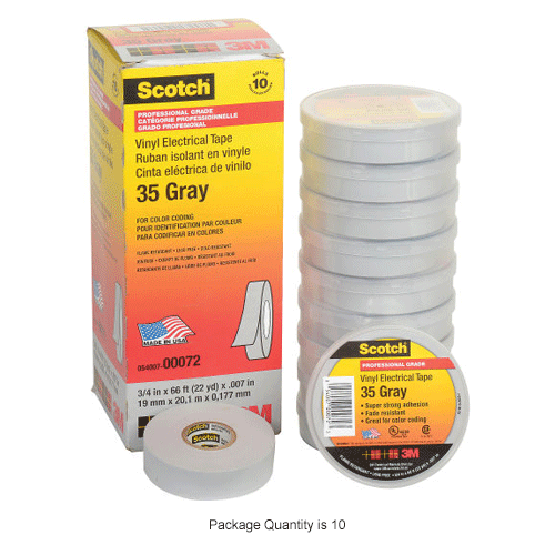 FITTING 19 mm x 20 m 80611211626 3M Scotch 35 Klebeband grau