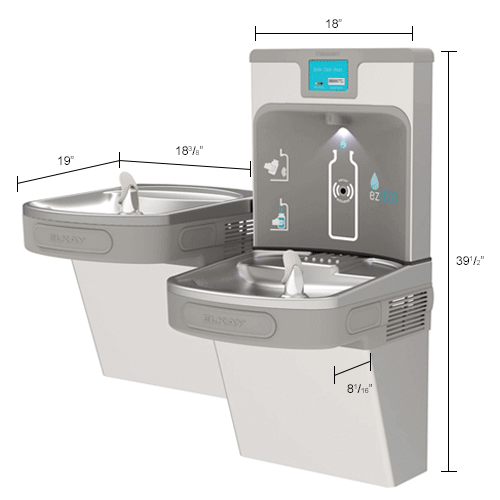 Drinking Fountains | Water Refilling Stations & Retrofit Kits | Elkay ...