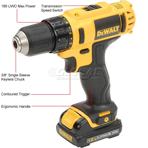 DeWALT DCD710S2 12V MAX 3 8