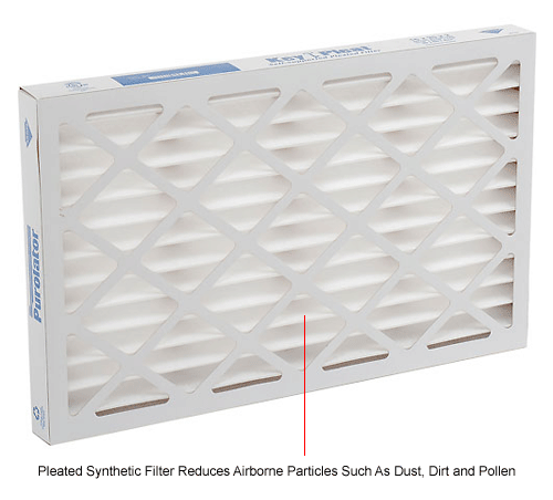 14 W x 14 H x 1 D Pack of 6 Mechanical MERV 8 Pack of 6 14 W x 14 H x 1 D Sterling Seal KP-5251079032x6 Purolator Key Pleat Extended Surface Pleated Air Filter
