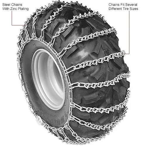 Atv V-Bar Tire Chains, Link Spacing (Pair) 1064155