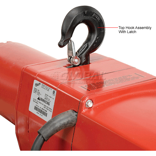 Hoists & Cranes HoistsElectric Powered Milwaukee® 1 Ton Electric