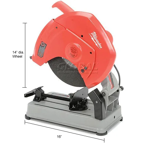 Milwaukee 14 in. 15 Amp Abrasive Cut-Off Machine 6177-20 - The Home Depot