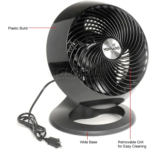 Vornado® 660 Large Whole Room Air Circulator, Black Vornado® 660 Large Whole Room Air Circulator, Black