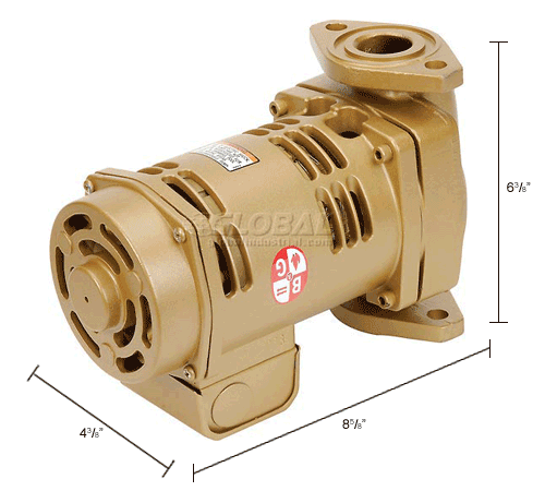 Maintenance-Free Series PL™ Bronze Circulator PL 55B Pump 1BL068LF - 2 ...