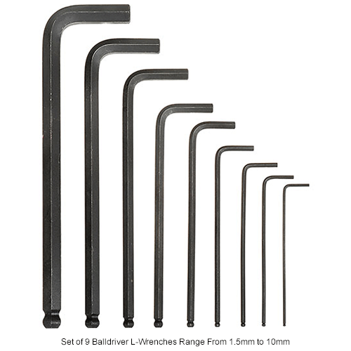Bondhus 12550 GorillaGrip/« Set of 12 Hex Fold-up Keys sizes 5//64-5//32-Inch /& 1.5-5mm