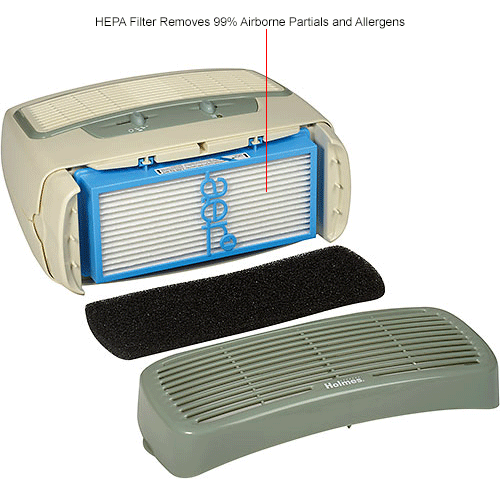 Holmes Harmony 99% HEPA Air Purifier HLSHAP242NUC - 3 Speed | B47452