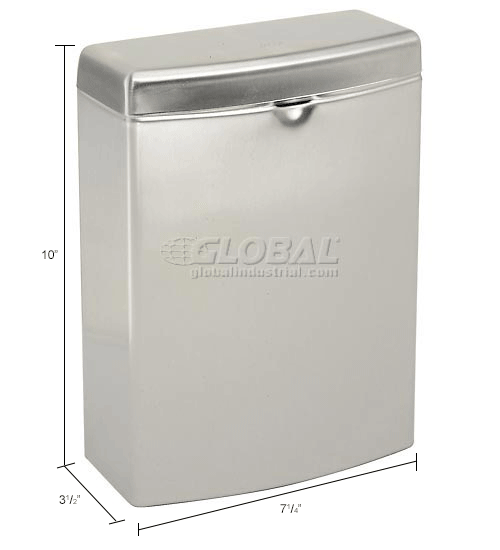 Roval™ Surface Mounted Sanitary Waste Receptacle
																			