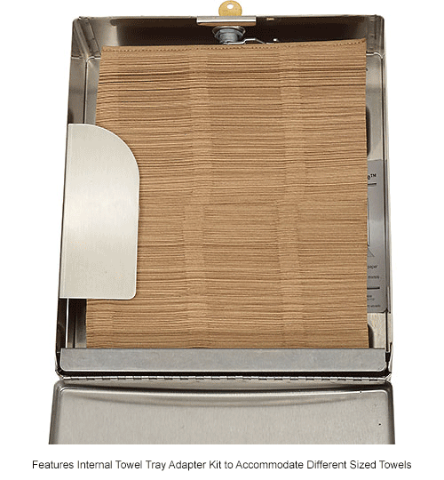 Bobrick® ConturaSeries® Surface Mounted Towel Dispenser - B-4262
																			