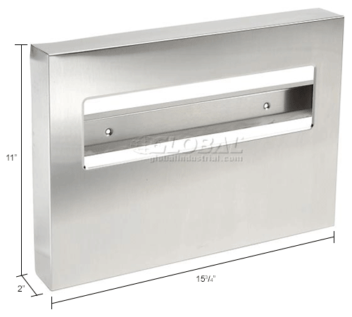 Bobrick® ClassicSeries™ Surface Mounted Seat Cover Dispenser
																			