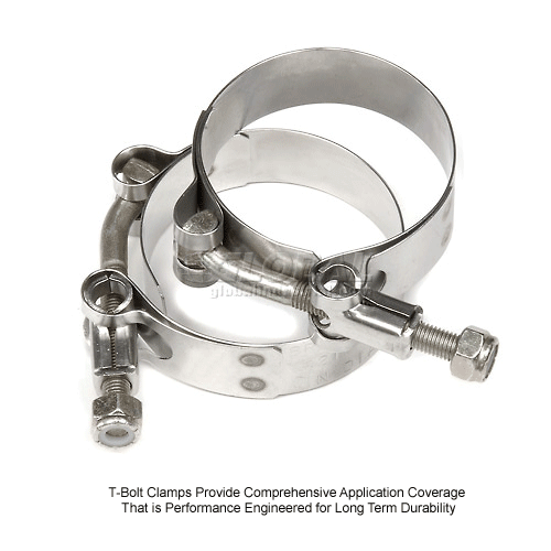 Breeze Standard TBolt Clamp 11/4" Min 12/5" Max Pkg of 50