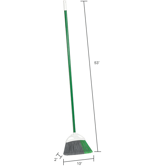 Libman Commercial Precision® Angle Broom 201 Pkg Qty 6 B598610