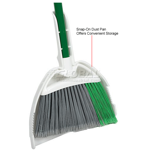 Libman Commercial Precision® Angle Broom & 10" Dustpan 206 Pkg Qty 4
