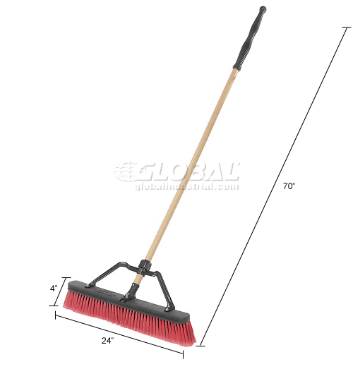 Libman Commercial Multi Surface Industrial Push Broom