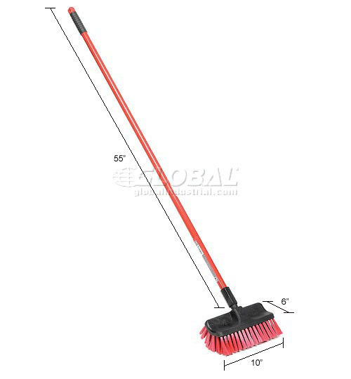 Libman® Commercial Dual-Surface Scrub Brush & Handle - Pkg Qty 6
																			