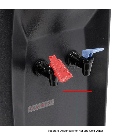 Atlantis Series Point of Use Water Cooler, Two Piece Hot Tank, Hot N