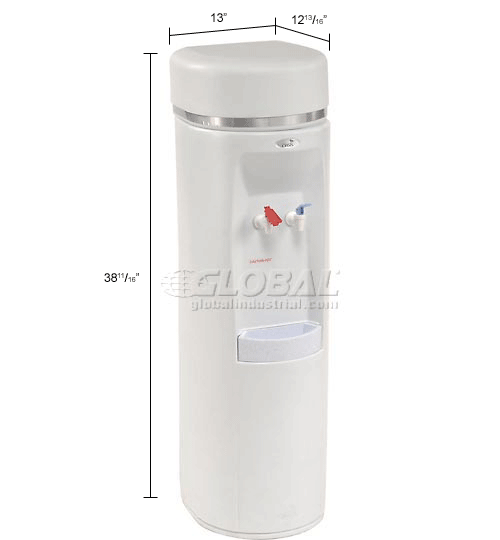 From Offense Out of date Oasis Atlantis Series Water Cooler, Two Piece Hot Tank, Hot N'Cold™, White