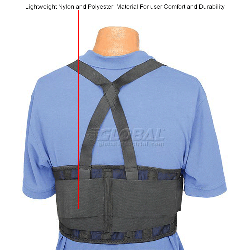 Standard Back Support Belt, Adjustable Suspenders, XLarge, 4252