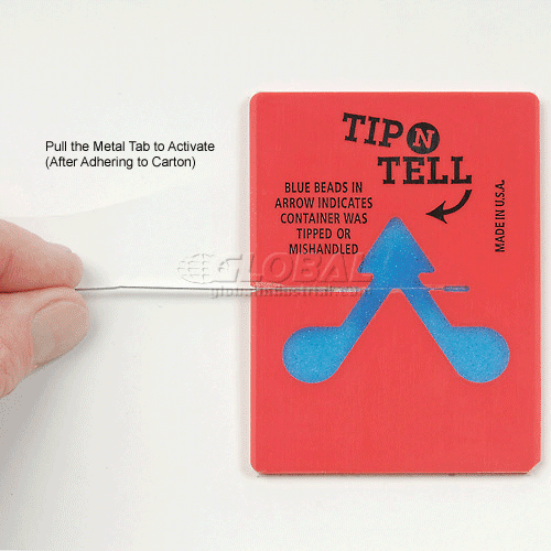 Damage Indicators Tip/Tilt Indicators TipNTell® Indicators Pkg