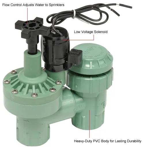 Orbit® Irrigation 3/4 FNPT Anti-Siphon Sprinkler Valve with Flow