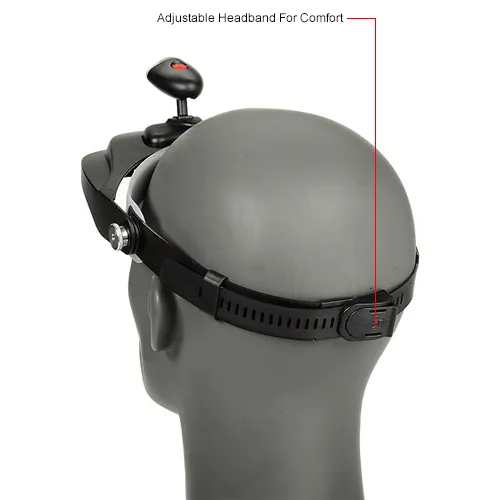 Carson MagniVisor Kit Lentilles Remplacement 1.5X-3X Avec Lampe LED - Loupe Mains Libres CP-60RPL