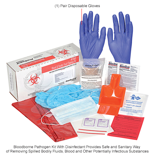  Impact® Bloodborne Pathogen Kit W/ Disinfectant, 7353
																			