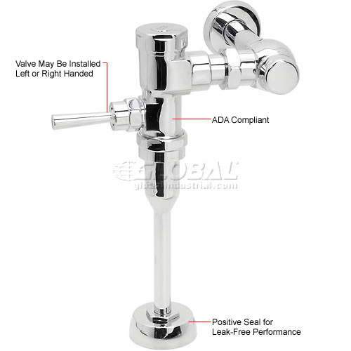American Standard 6045051.002 Manual Urinal Flush Valve, 0.5GPF