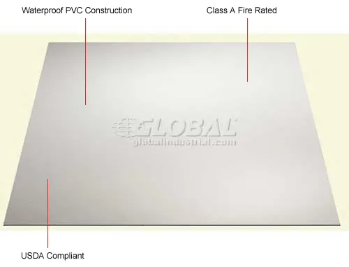 Genesis 2ft X 2ft Smooth Pro White Lay In Ceiling Tile, Case Of 12 | HD