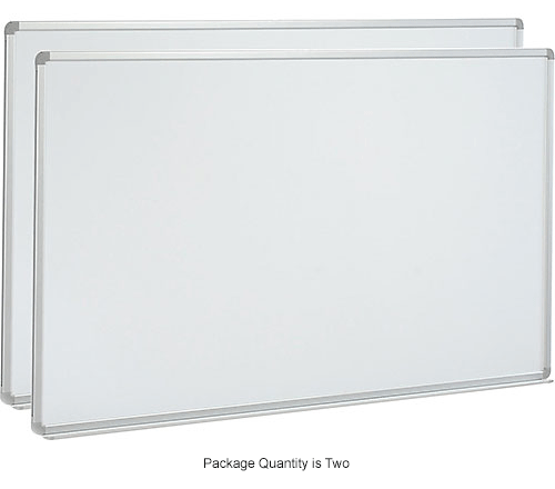 Global Industrial™ Magnetic Whiteboard - 72 x 48 - Steel Surface - Pack ...