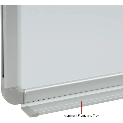 Global Industrial™ Magnetic Whiteboard - 96 x 48 - Steel Surface