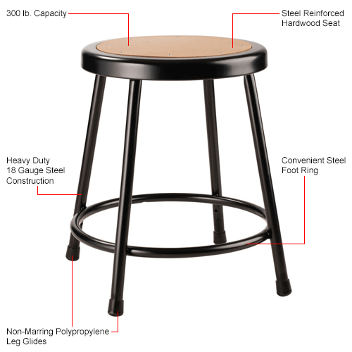 steel work stool